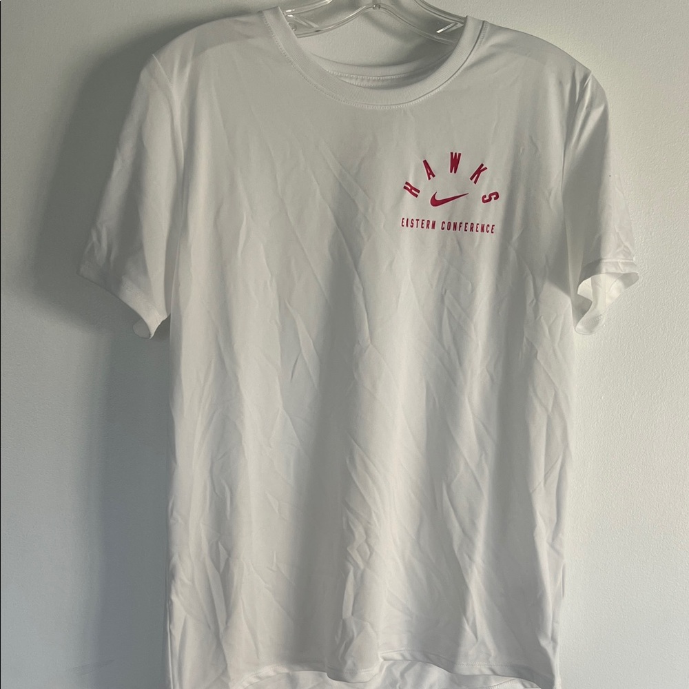 Quantity 2 Nike White & Black Atlanta Hawks Nike Tees. White MD/Black SM NWOT